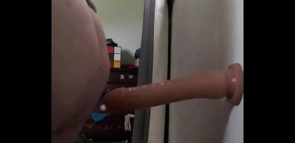 Tasting and playing with my ass